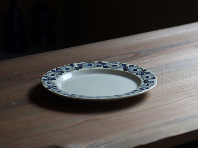 Royal Copenhagen（ロイヤルコペンハーゲン） Nucella プレート ブルー 19.5cm / Ellen Malmer ｜ 北欧ヴィンテージ デンマーク