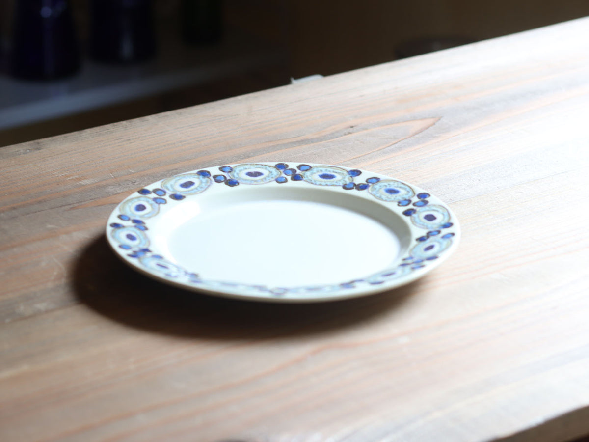 Royal Copenhagen（ロイヤルコペンハーゲン） Nucella プレート ブルー 19.5cm / Ellen Malmer ｜ 北欧ヴィンテージ デンマーク
