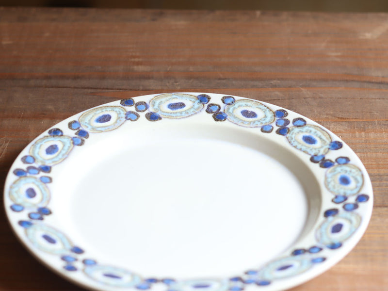 Royal Copenhagen（ロイヤルコペンハーゲン） Nucella プレート ブルー 19.5cm / Ellen Malmer ｜ 北欧ヴィンテージ デンマーク