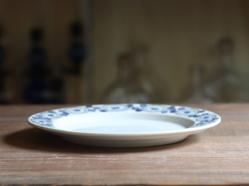 Royal Copenhagen（ロイヤルコペンハーゲン） Nucella プレート ブルー 19.5cm / Ellen Malmer ｜ 北欧ヴィンテージ デンマーク