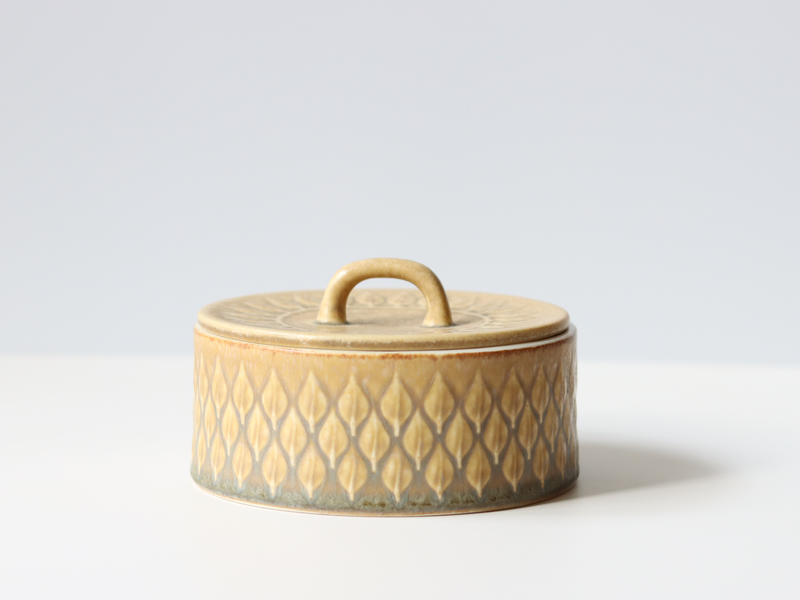Jens.H.Quistgaard （イェンス・クイストゴー） Relief（レリーフ）jam pot  │ 北欧ヴィンテージ デンマーク 食器 ジャムポット 陶磁器