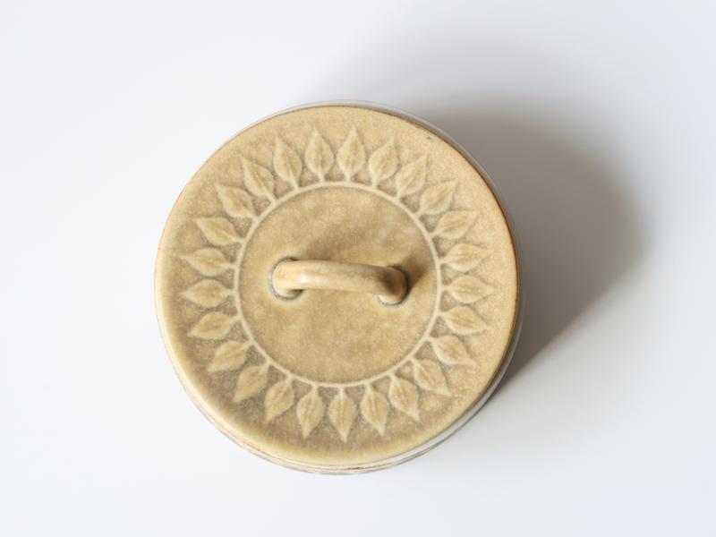 Jens.H.Quistgaard （イェンス・クイストゴー） Relief（レリーフ）jam pot  │ 北欧ヴィンテージ デンマーク 食器 ジャムポット 陶磁器