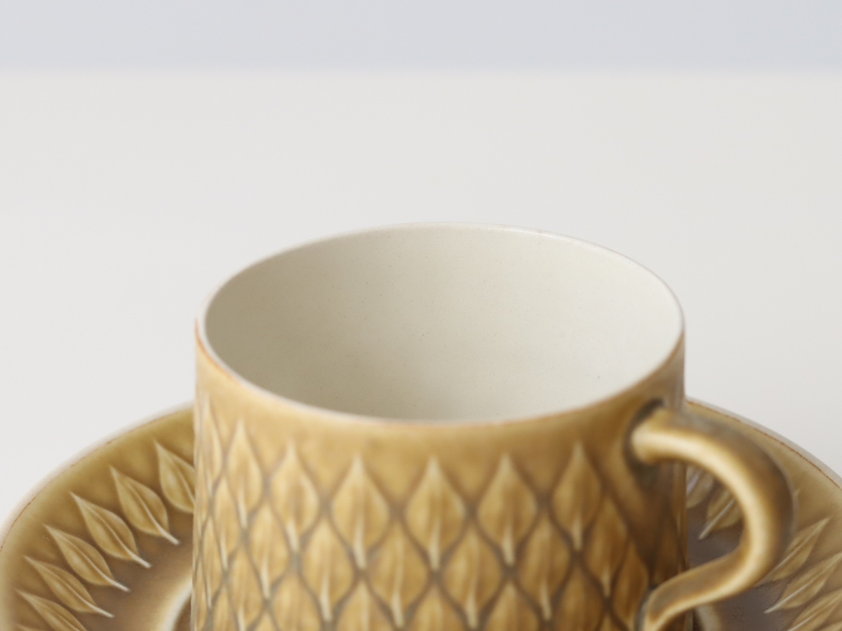 Jens.H.Quistgaard（イェンス・クイストゴー） Relief ティーカップ＆ソーサー ｜ 北欧ヴィンテージ デンマーク