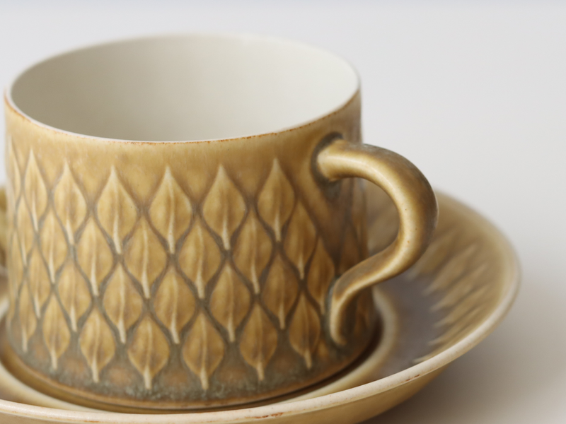 Jens.H.Quistgaard（イェンス・クイストゴー） Relief ティーカップ＆ソーサー ｜ 北欧ヴィンテージ デンマーク