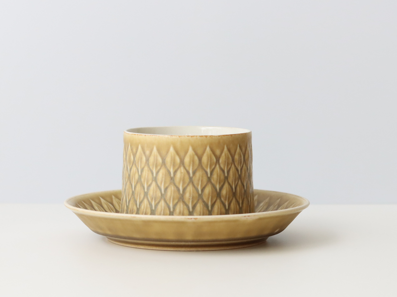 Jens.H.Quistgaard（イェンス・クイストゴー） Relief ティーカップ＆ソーサー ｜ 北欧ヴィンテージ デンマーク