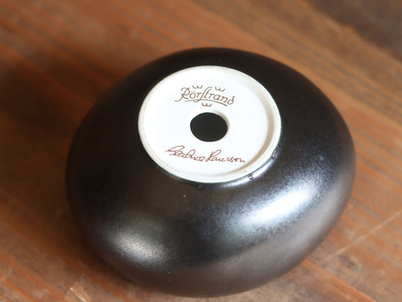 Rörstrand Beatrice Hansson キャンドルホルダー 底面サイン スウェーデン 北欧ヴィンテージ