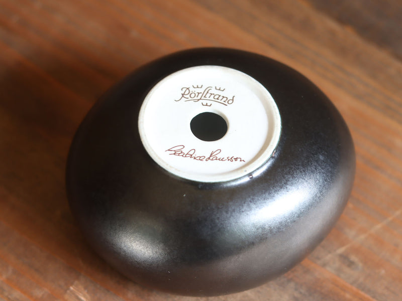 Rörstrand Beatrice Hansson キャンドルホルダー 底面サイン スウェーデン 北欧ヴィンテージ