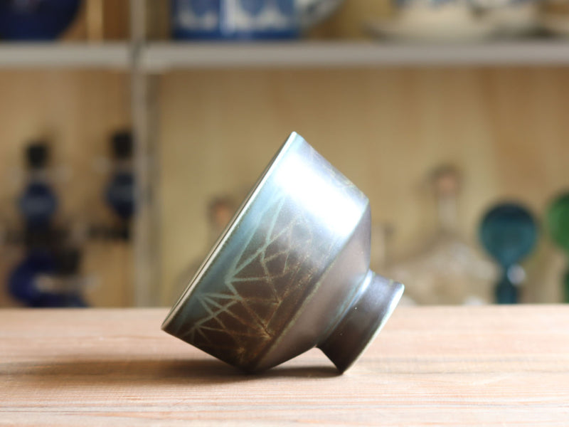 Rörstrand（ロールストランド） 脚付きボウル H8.5cm / Einar Lynge-Ahlberg ｜ 北欧ヴィンテージ スウェーデン
