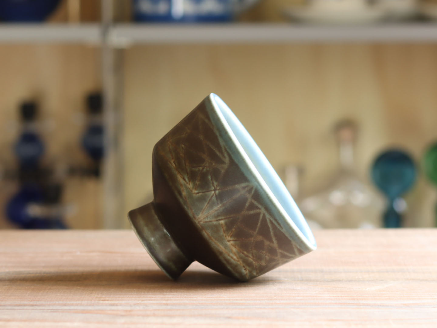 Rörstrand（ロールストランド） 脚付きボウル H8.5cm / Einar Lynge
