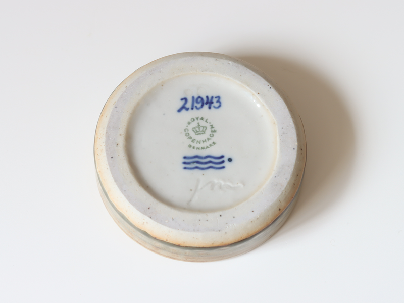 Royal Copenhagen（ロイヤルコペンハーゲン） アッシュトレイ model.21943 / Jørgen Mogensen｜ 北欧ヴィンテージ デンマーク