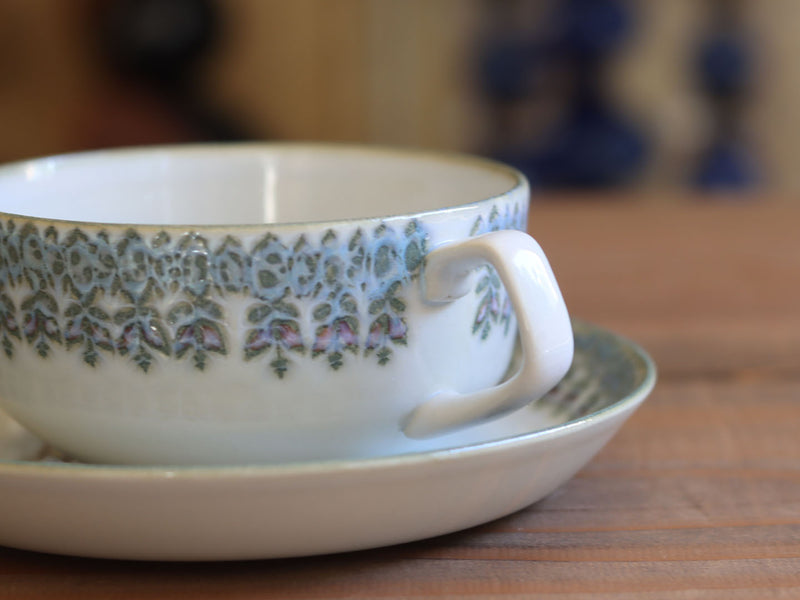 Royal Copenhagen Berte Jessen フェイアンス カップ&ソーサー 2889