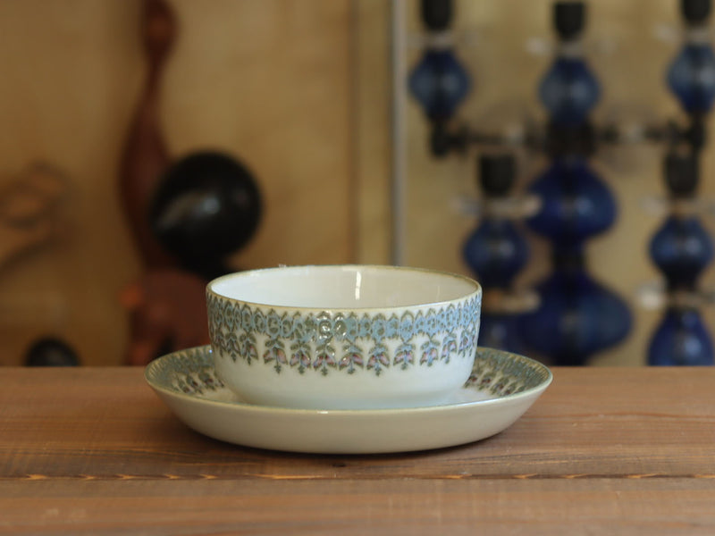 Royal Copenhagen Berte Jessen フェイアンス カップ&ソーサー 2889
