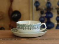 Royal Copenhagen Berte Jessen フェイアンス カップ&ソーサー 2889