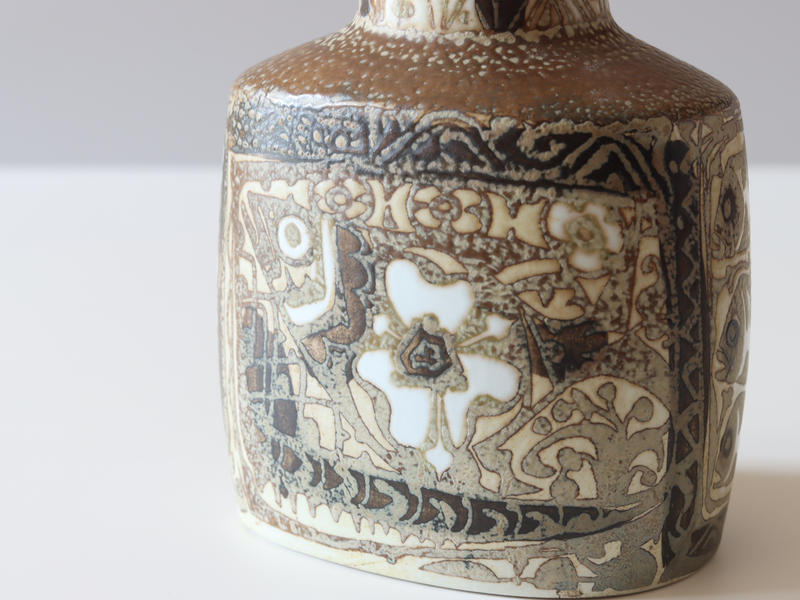Royal copenhagen （ロイヤルコペンハーゲン） Baca （バッカ）vase fish small │ 北欧ヴィンテージ デンマーク 花瓶 陶磁器