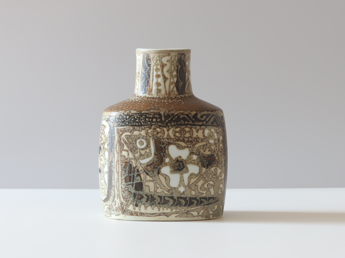 Royal copenhagen （ロイヤルコペンハーゲン） Baca （バッカ）vase fish small │ 北欧ヴィンテージ デンマーク 花瓶 陶磁器