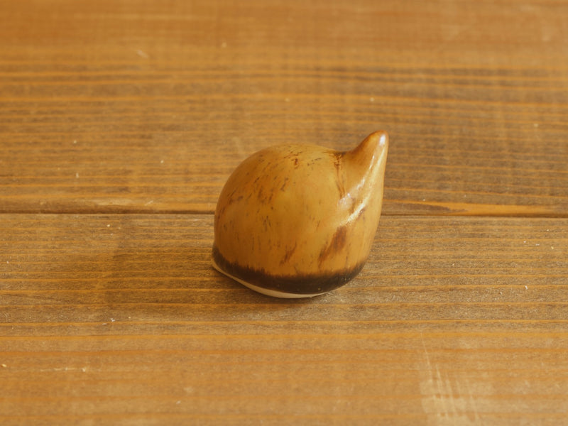 Höganäs Keramik 貝のオブジェ（小）ブラウン 側面