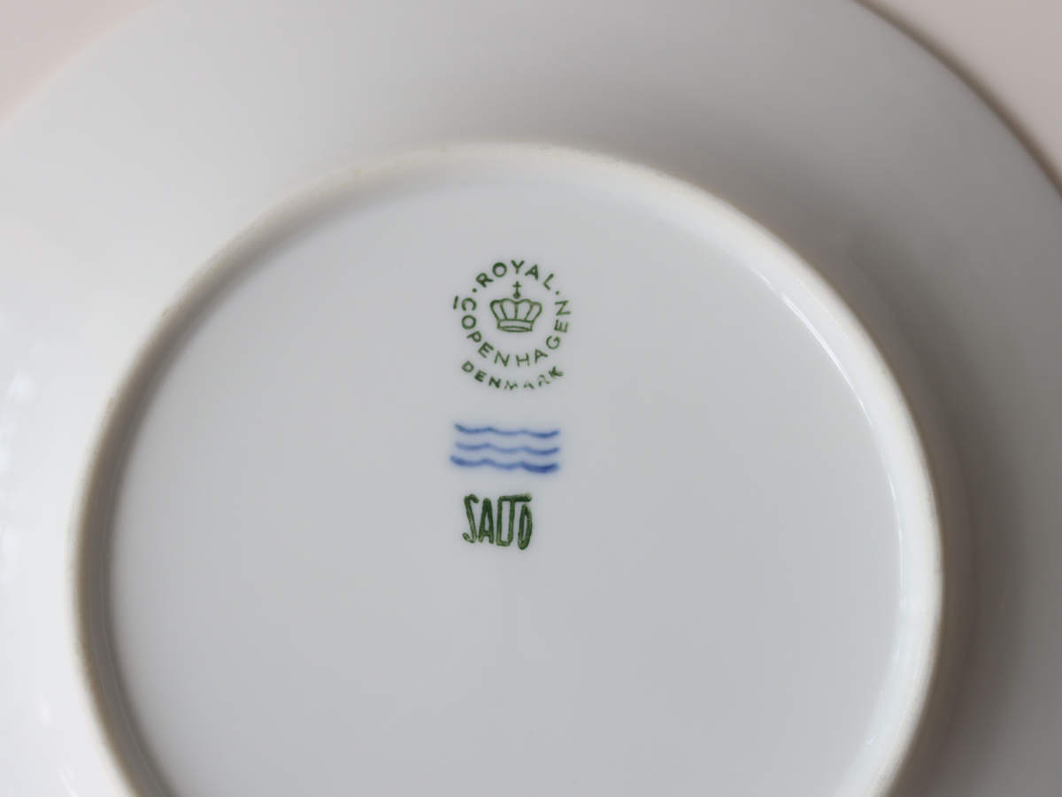 Royal copenhagen （ロイヤルコペンハーゲン） Axel Salto（アクセル・サルト）Salto coffee cup saucer trio │ 北欧ヴィンテージ デンマーク 食器 コーヒーカップ 陶磁器