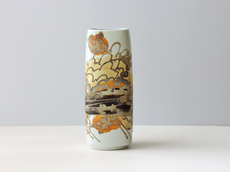 Royal copenhagen （ロイヤルコペンハーゲン） Siena （シエナ） vase 3763 EM │ 北欧ヴィンテージ デンマーク 花瓶 陶磁器