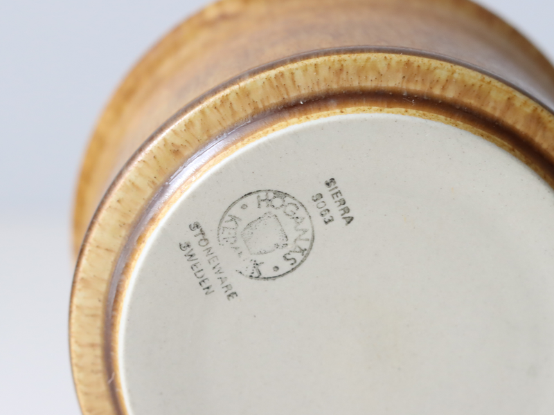 Hoganas Keramik （ホガナス・ケラミック） Sierra（シエッラ） tea cup saucer │ 北欧 スウェーデン ヴィンテージ ティーカップ 陶磁器