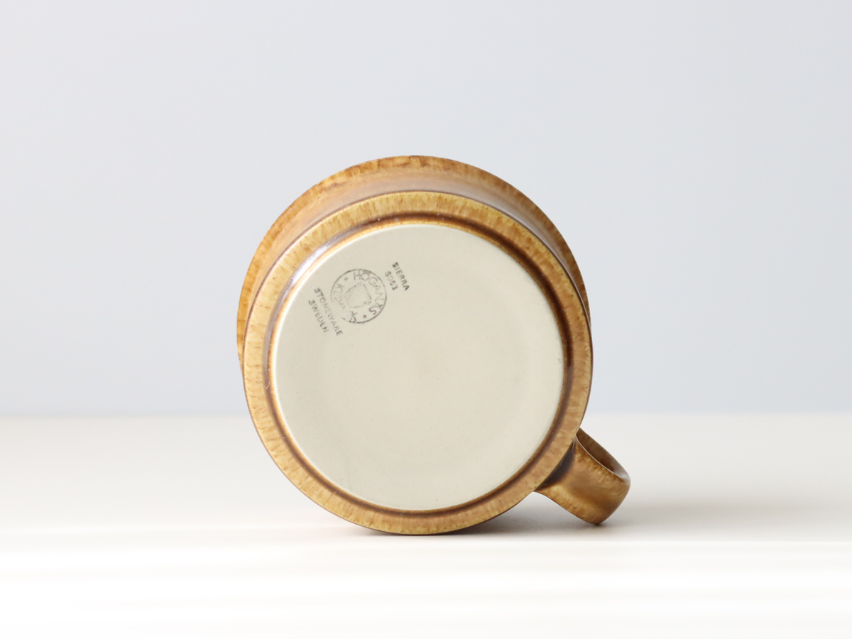 Hoganas Keramik （ホガナス・ケラミック） Sierra（シエッラ） tea cup saucer │ 北欧 スウェーデン ヴィンテージ ティーカップ 陶磁器