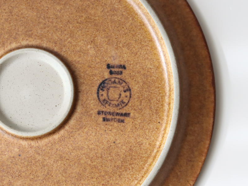 Hoganas Keramik （ホガナス・ケラミック） Sierra（シエッラ） tea cup saucer │ 北欧 スウェーデン ヴィンテージ ティーカップ 陶磁器
