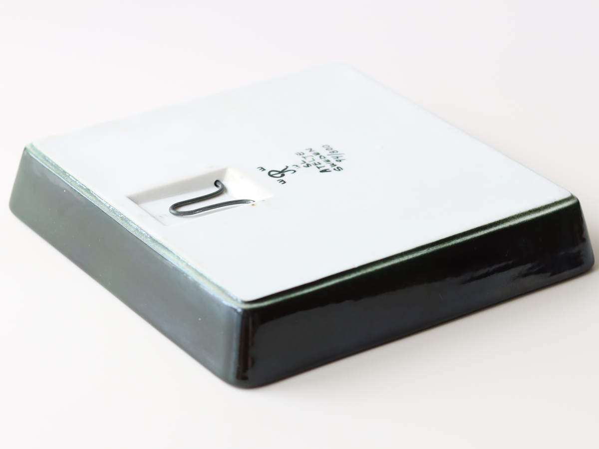 【北欧 スウェーデン ヴィンテージ】Rörstrand（ロールストランド） Sylvia Leuchovius Brid wall plate 94/800