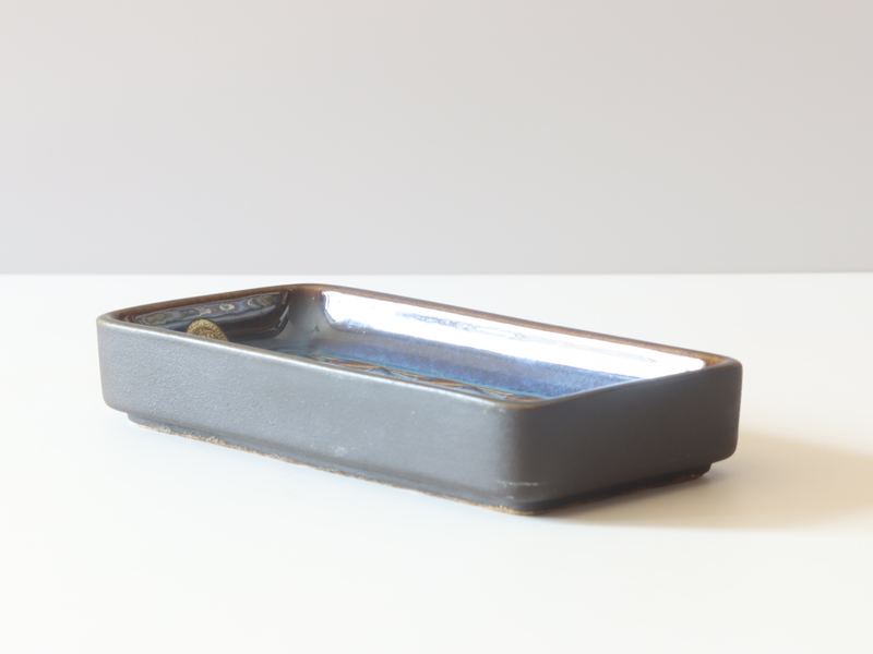 Søholm（スーホルム） レクタングルプレート ブルー model.3338｜ 北欧ヴィンテージ デンマーク