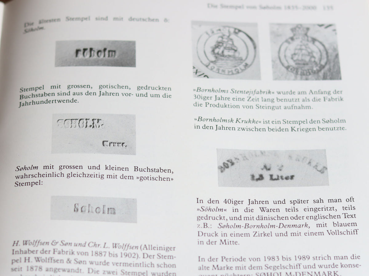 Søholm（スーホルム） ブック Bornholmer Keramik 作品資料集（洋書） ｜ 北欧ヴィンテージ デンマーク