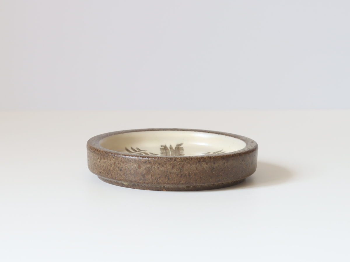 Sønderød Potteri（ソンデロ・ポッテリ）ミニプレート 10.5cm ｜北欧ヴィンテージ デンマーク