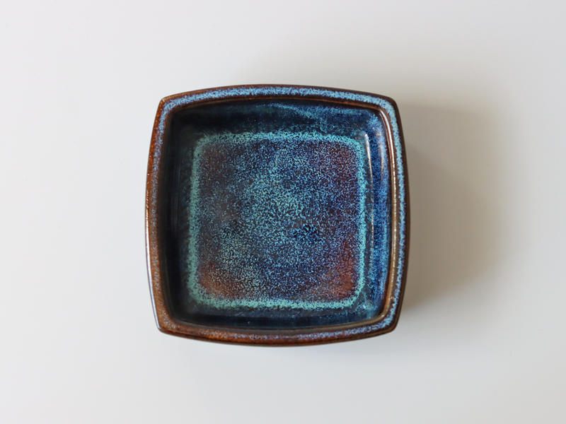 Stogo（ストーゴ） square plate │ 北欧ヴィンテージ デンマーク 食器 陶磁器 スクエアプレート