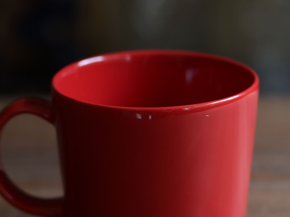 Iittala Kaj Franck Teema マグカップ レッド フィンランド 北欧ヴィンテージ