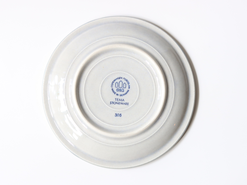 Jens.H. Quistgaard （イェンス・クイストゴー ） Tema （テーマ） plate │ 北欧ヴィンテージ デンマーク 食器 プレート 陶磁器