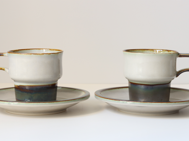 Jens.H.Quistgaard（イェンス・クイストゴー） Tema コーヒーカップ＆ソーサー ｜ 北欧ヴィンテージ デンマーク
