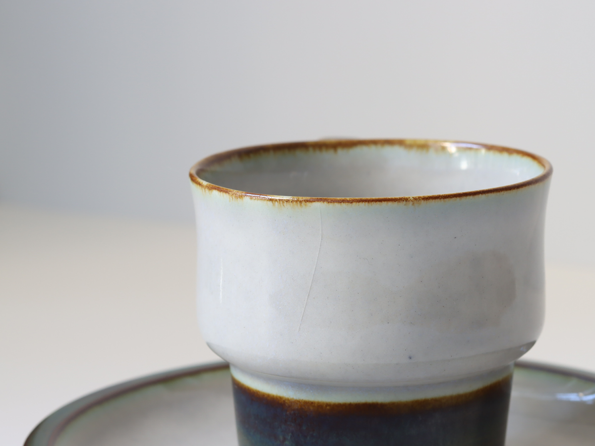 Jens.H.Quistgaard（イェンス・クイストゴー） Tema コーヒーカップ＆ソーサー ｜ 北欧ヴィンテージ デンマーク