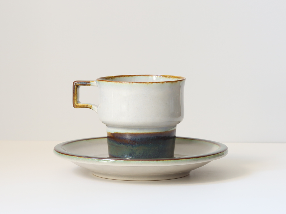 Jens.H.Quistgaard（イェンス・クイストゴー） Tema コーヒーカップ＆ソーサー ｜ 北欧ヴィンテージ デンマーク