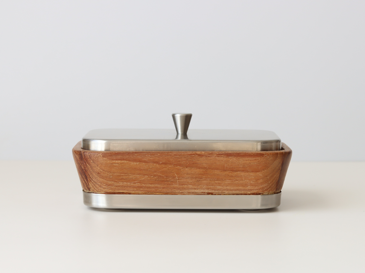 Trip Trap（トリップ・トラップ） バターケース チーク 2260 ｜ 北欧ヴィンテージ デンマーク