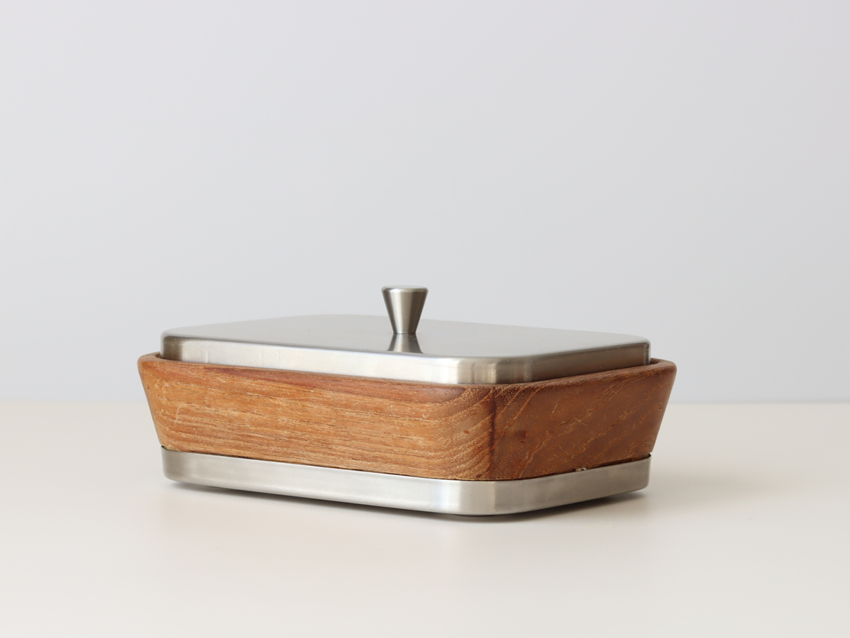 Trip Trap（トリップ・トラップ） バターケース チーク 2260 ｜ 北欧ヴィンテージ デンマーク