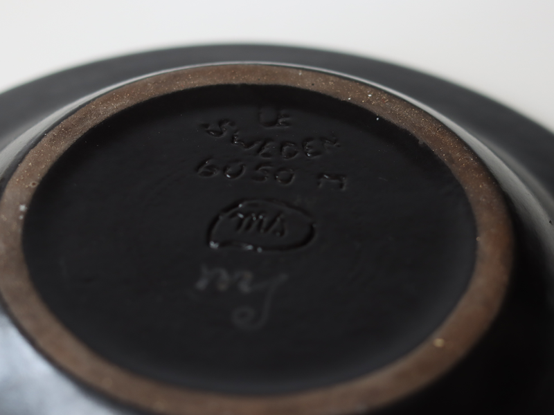 Upsala Ekeby Cardus plate M6050 Mari Simmulson │ 北欧 スウェーデン ヴィンテージ プレート