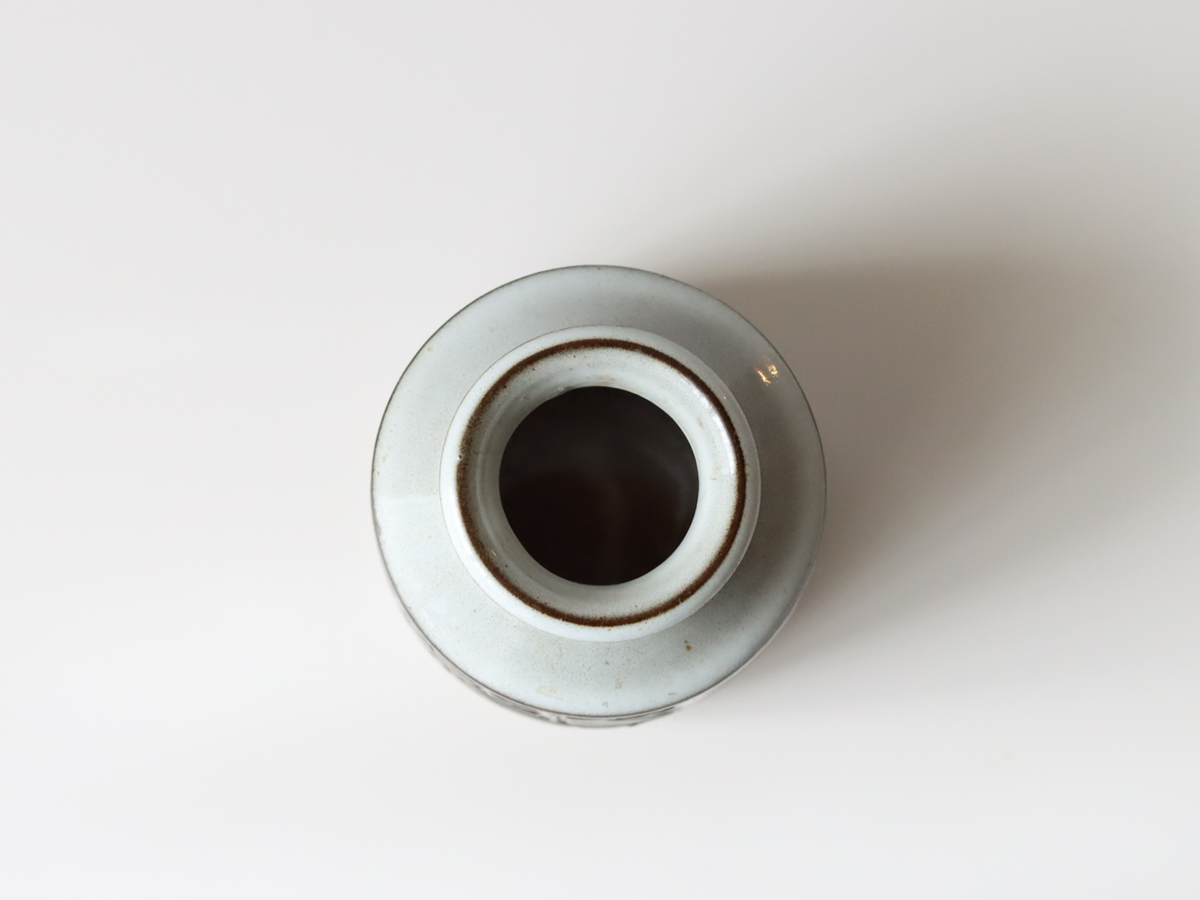 Michael Andersen&son （マイケル・アンダーセン） small vase grey │ 北欧ヴィンテージ デンマーク 花瓶 陶磁器