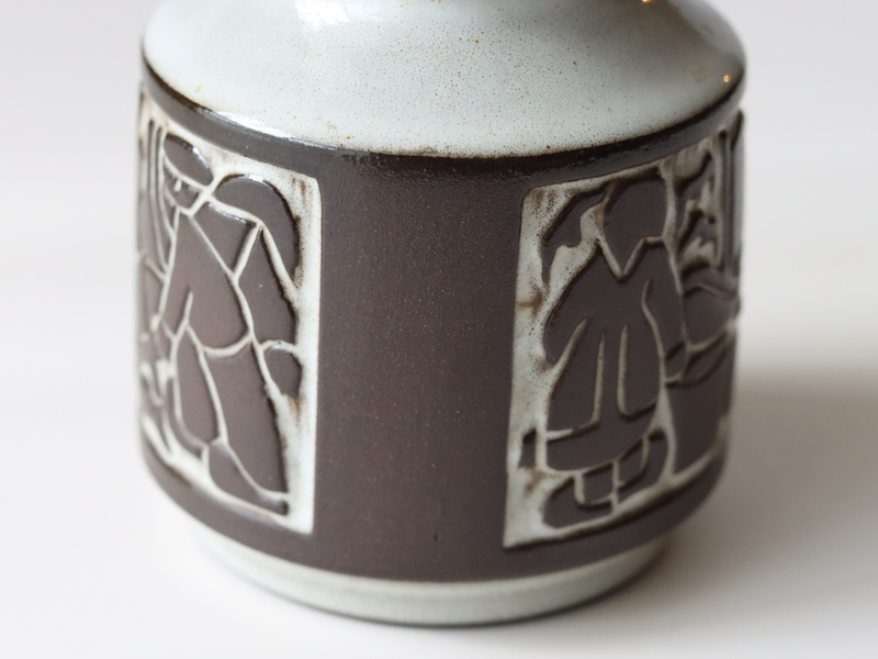 Michael Andersen&son （マイケル・アンダーセン） small vase grey │ 北欧ヴィンテージ デンマーク 花瓶 陶磁器