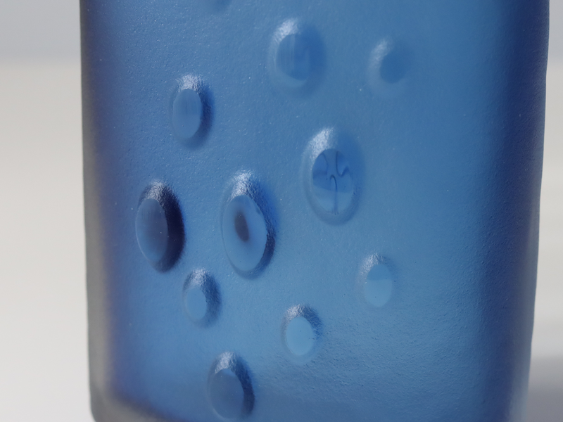 iittala（イッタラ）Tapio Wirkkala（タピオ・ウィルカラ） 3305 vase blue │ 北欧 フィンランド ヴィンテージ 花瓶 ブルー ガラス