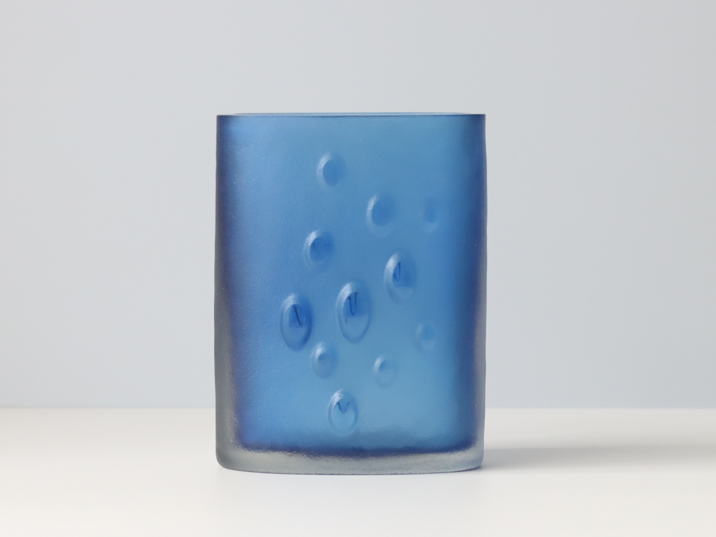 iittala（イッタラ）Tapio Wirkkala（タピオ・ウィルカラ） 3305 vase blue │ 北欧 フィンランド ヴィンテージ 花瓶 ブルー ガラス
