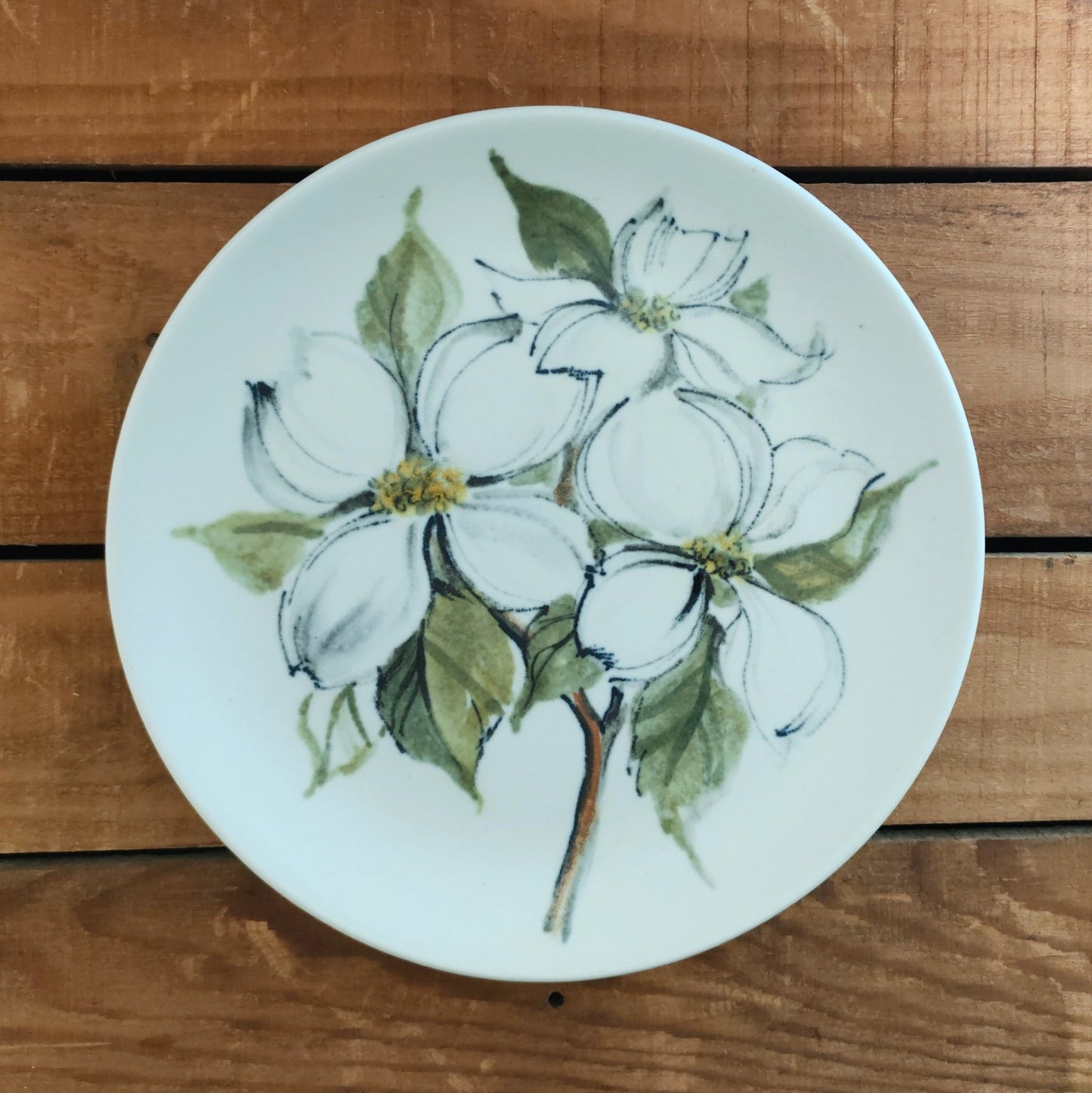 Arabia 'kukka'  apple blossom 19.5cm plate